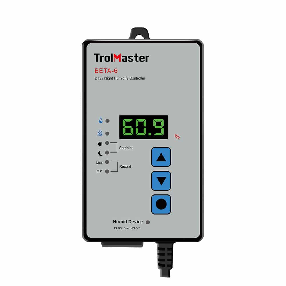 TROLMASTER Contrôleur numérique de l'humidité jour/nuit [110V] – PPM  Hydroponique