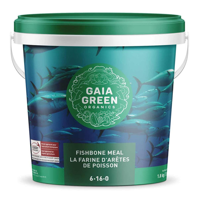 GAIA GREEN ORGANICS Farine d'arêtes de poissons  1.8kg